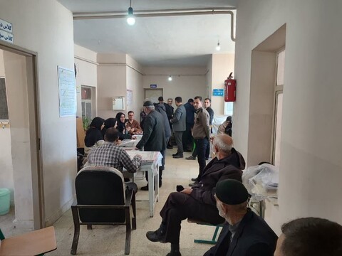 تصاویر/ حضور مردم شهید پرور شهرستان ایجرود در پای صندوق های رای