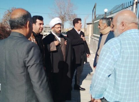 تصاویر/ بازدید حجت الاسلام حسین پناهی از شعب انتخابیه بخش چهاردولی