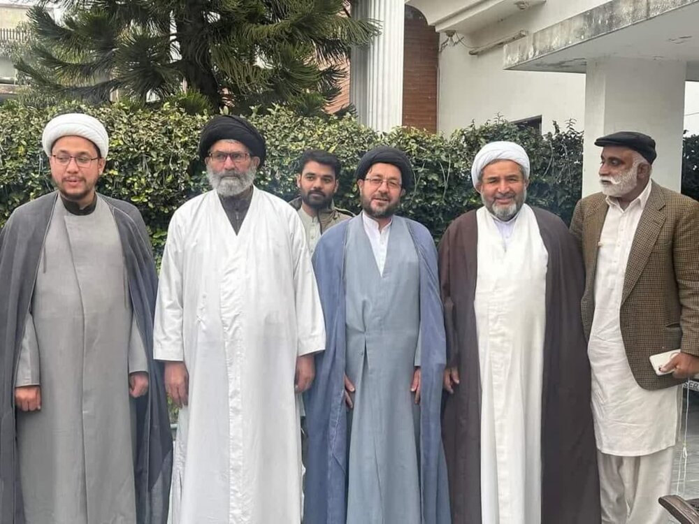 شیعہ علماء کونسل بلوچستان کے صدر کی قائد ملت جعفریہ پاکستان اور علامہ عارف حسین واحدی کے ساتھ ملاقات