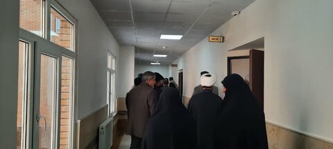 تصاویر/ آیین افتتاحیه مدرسه علمیه ریحانة النبی (س) اراک-۲