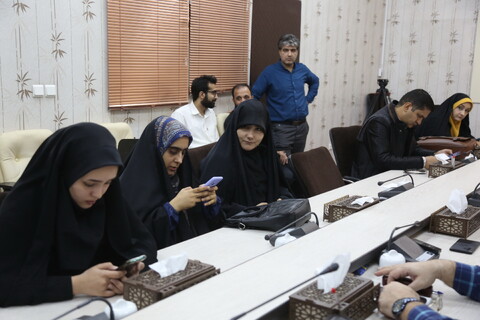 تصاویر/ نشست خبری اختتامیه جشنواره شعر اشراق
