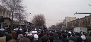 مراسم تشییع پیکر آیت الله امامی کاشانی در تهران + عکس و فیلم
