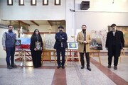 تجلیل از پدیدآورندگان آثار مهدوی در نمایشگاه شانزدهمین جشنواره هنرهای تجسمی فجر