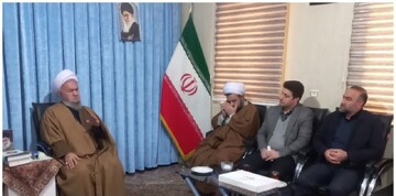 دیدار رئیس اداره منابع طبیعی تاکستان با نماینده مردم قزوین در مجلس خبرگان