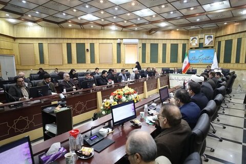 تصاویر/ جلسه شورای ترویج و توسعه فرهنگ ایثار و شهادت به ریاست استاندار کرمانشاه