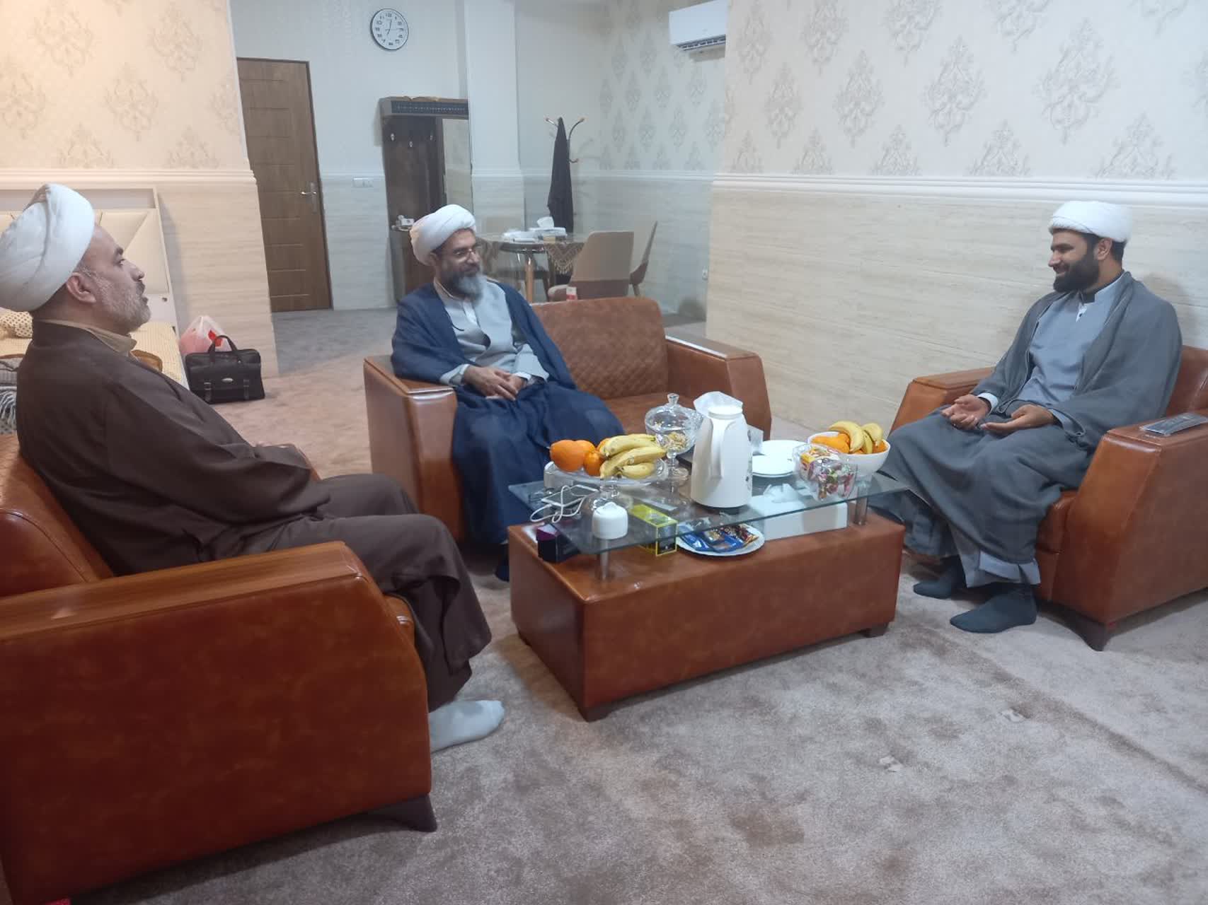 دیدار مدیر حوزه علمیه استان هرمزگان با رئیس سازمان بسیج اساتید، طلاب و روحانیون کشور