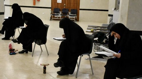 تصاویر/ آزمون تعیین سطح جامع ۱,۲,۳ ویژه مدرسین مدارس علوم دینی اهل سنت استان آذربایجان غربی