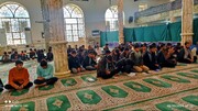 تصاویر/ مراسم دعای ندبه طلاب مدرسه علمیه صاحب الزمان(عج) بشاگرد