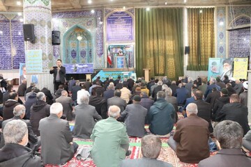 تصاویر/ اقامه نماز جمعه شهرستان خرمدره