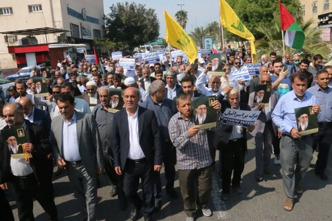 راهپیمایی جمعه خشم در بوشهر