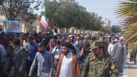 راهپیمایی جمعه خشم در بوشهر