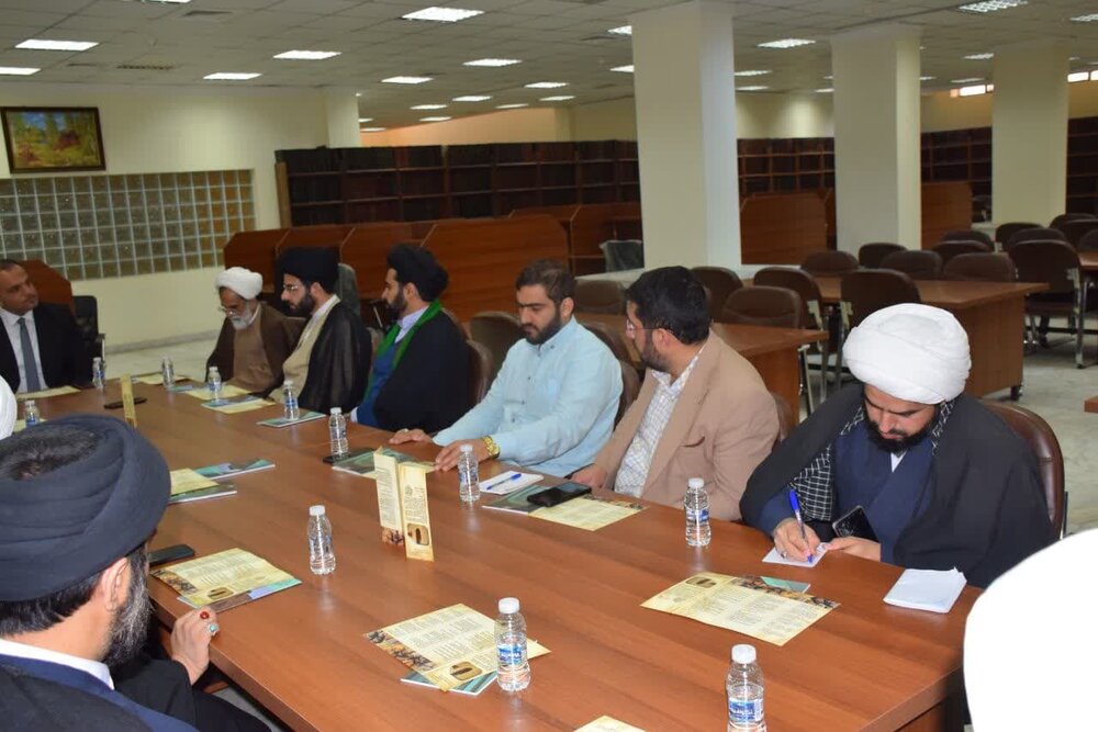 بیت الحکمه عراق، میزبان طلاب حوزه علمیه مشکات قم