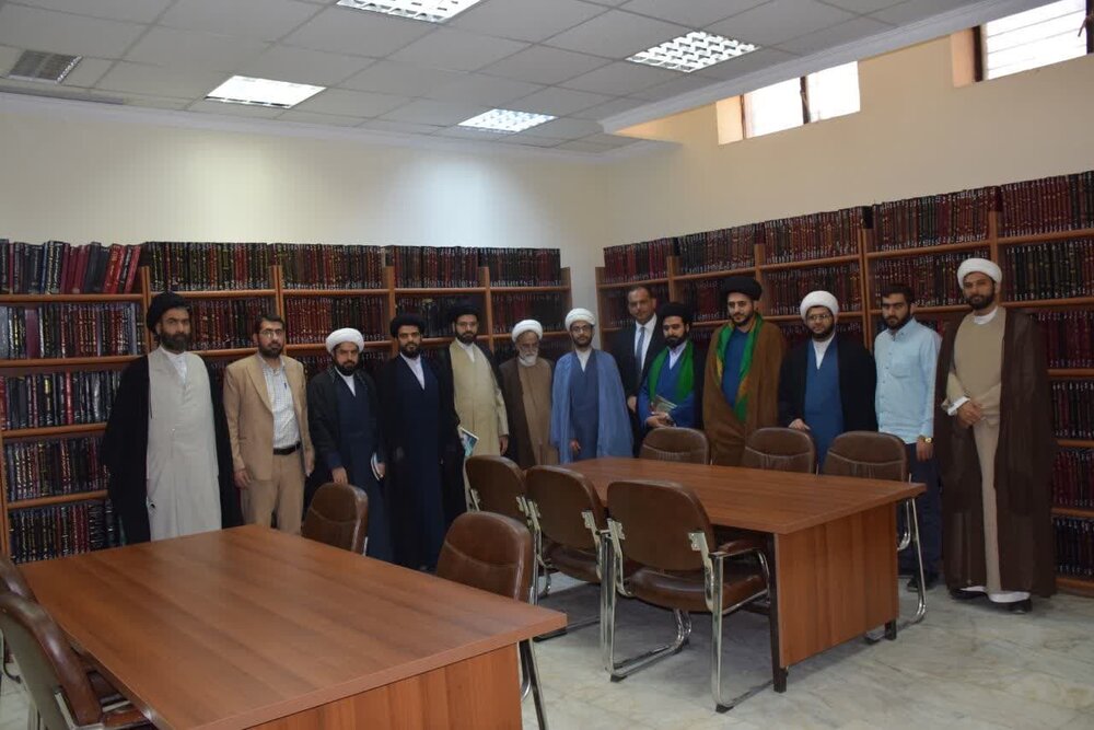 بیت الحکمه عراق، میزبان طلاب حوزه علمیه مشکات قم