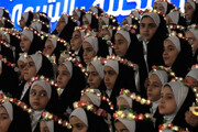 فیلم | جشن تکلیف ۷۷۰ دختر عراقی در حرم حضرت عباس (ع)