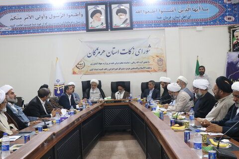 تصاویر/جلسه شورای زکات استان هرمزگان