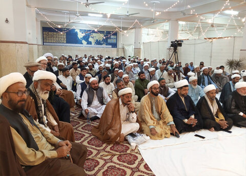 کراچی میں ہیئت آئمہ مساجد و علماء امامیہ کے زیر اہتمام جشن ولادت امام مہدیؑ و تقریبِ حلف برداری کا انعقاد