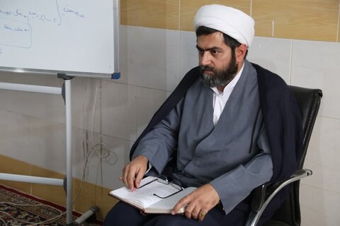 تصاویر/ آزمون شفاهی استادی حوزه علمیه خوزستان