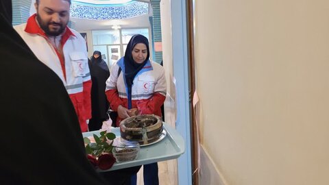 تصاویر/افتتاحیه کانون هلال احمر مدرسه علمیه الهیه ساوه
