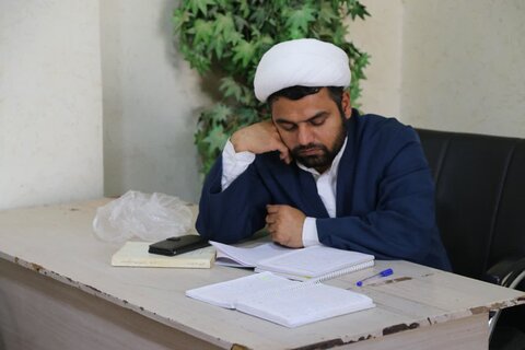تصاویر/ دومین آزمون علمی درس خارج حوزه علمیه خوزستان