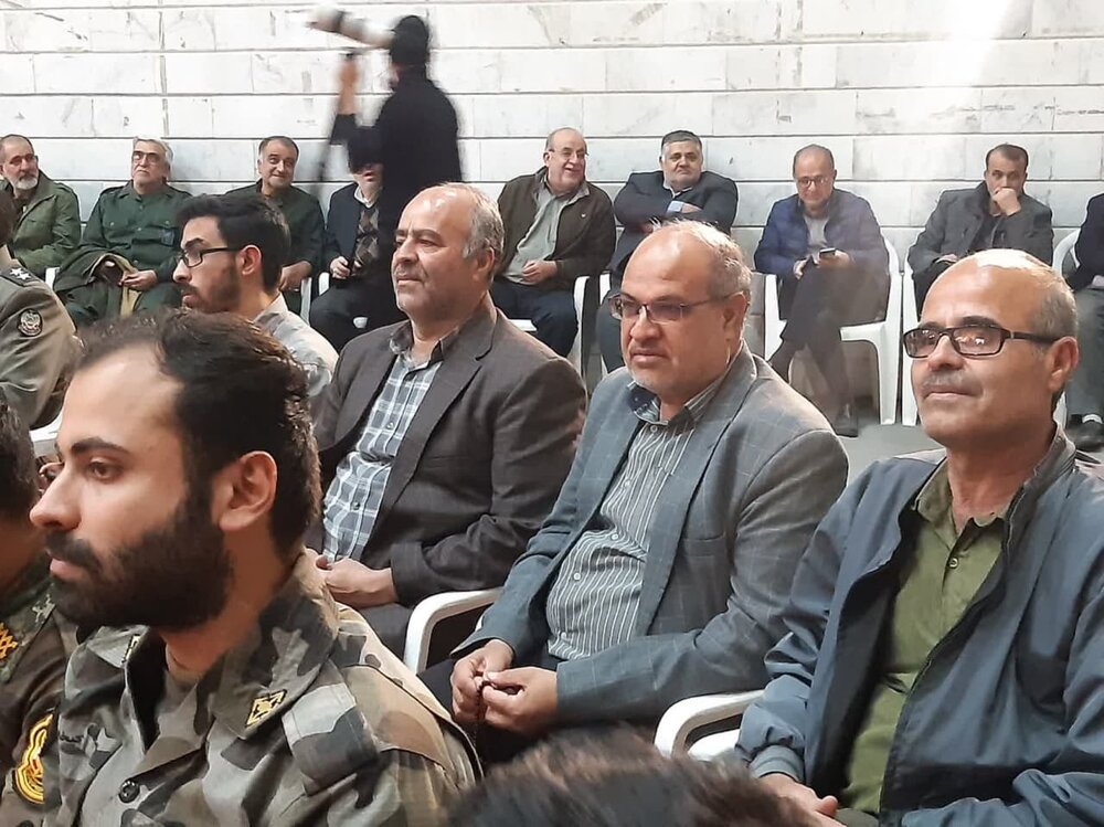 نخستین یادواره سرداران و ۲۲۳ شهید پاسدار کاشان برگزار شد