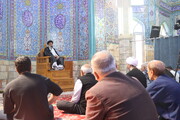 تصاویر/ کلاس تفسیر قرآن کریم نماینده ولی فقیه در خوزستان