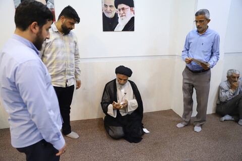 تصاویر/ یک روز با آقای امام جمعه