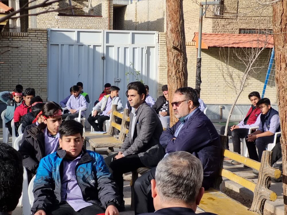 تقدیر مسئولان از طرح ابتکاری «شهید یار» دانش آموزان اشکذری+ عکس