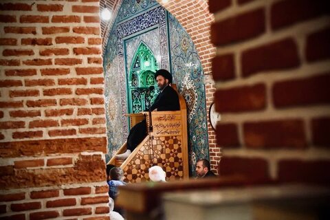 حال و هوای مسجد میرزا علی اکبر مرحوم به روایت تصویر