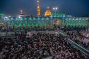 تصاویر/ حال و هوای حرم قمر بنی هاشم (ع) در اولین شب جمعه ماه رمضان
