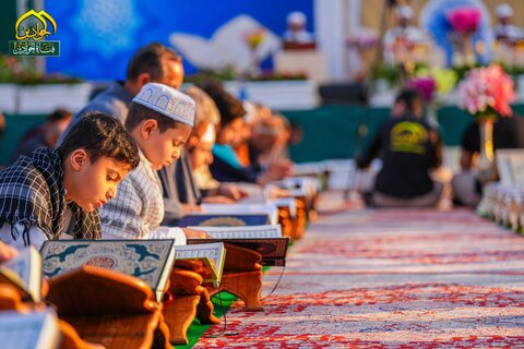 محفل جزء خوانی قرآن در عتبه کاظمیه