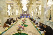 تصاویر/ برگزاری جلسه جزء خوانی قرآن در مسجد اعظم قم