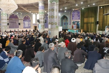 تصاویر/ اقامه نماز جمعه شهرستان خرمدره