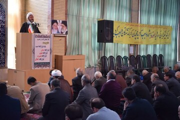 تصاویر/ اقامه نماز جمعه شهرستان بیجار