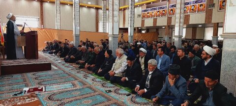 تصاویر/ اقامه نماز جمه شهر کشاورز