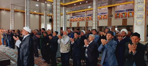 تصاویر/ اقامه نماز جمه شهر کشاورز