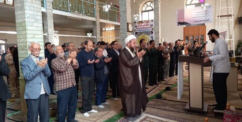 تصاویر/ اقامه نماز عبادی سیاسی جمعه پلدشت