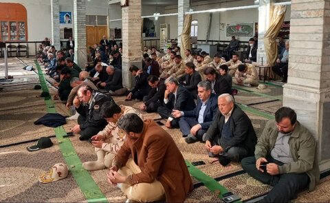 تصاویر/ اقامه نماز عبادی سیاسی جمعه پلدشت