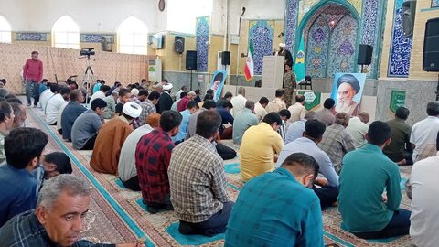 تصاویر/نماز جمعه شهرستان جاسک