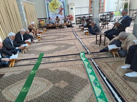 تصاویر/ مراسم جمع خوانی قرآن کریم در مسجد جامع پلدشت