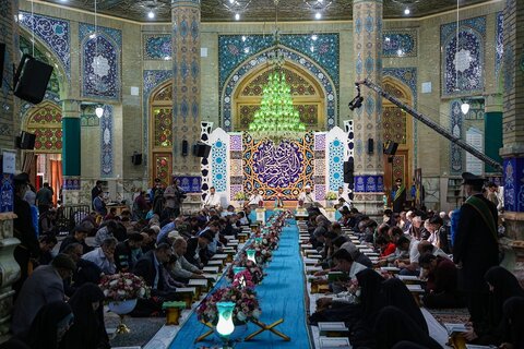 برگزاری آیین ترتیل‌خوانی قرآن کریم در مسجد مقدس جمکران