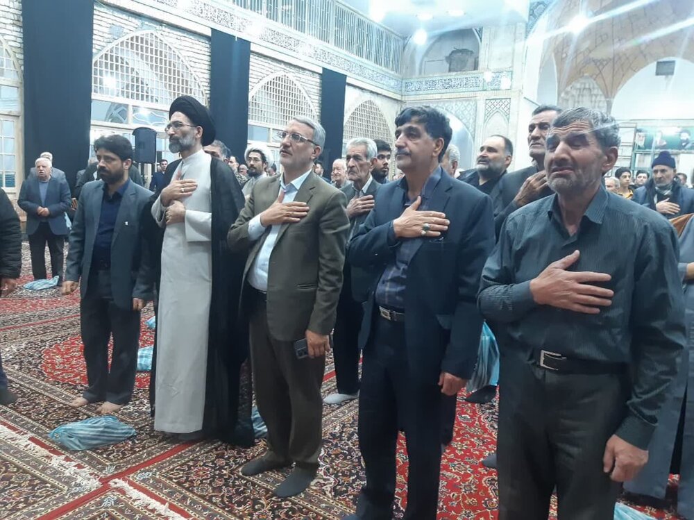 هیجدهمین سالگرد ارتحال آیت الله یثربی در کاشان برگزار شد+ عکس
