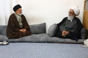 Imam of Kenya's Shia meets with Ayat. Bashir Najafi