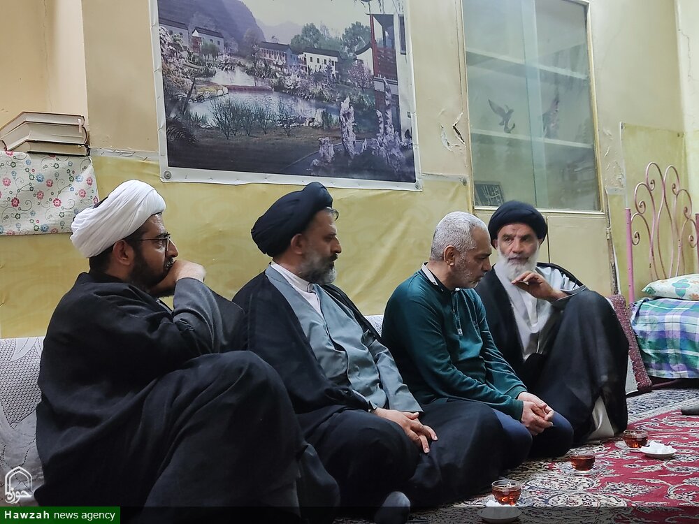 دیدار نماینده ولی فقیه در خوزستان با جانباز 50 درصد دفاع مقدس