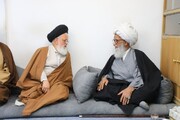 Rep. of Iran’s Supreme Leader in Iraq meets with Top Cleric