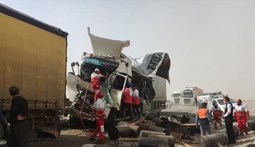 کاهش ۴۰ درصدی تصادفات در محورهای استان قم تاکنون