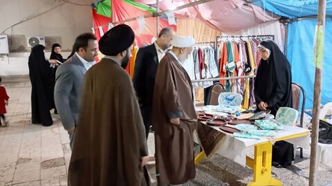تصاویر/ برپایی نمایشگاه عفاف و حجاب در برازجان