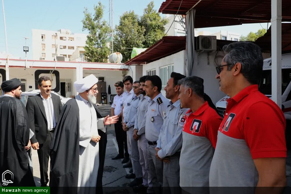 عید متفاوت امام جمعه بوشهر+تصاویر