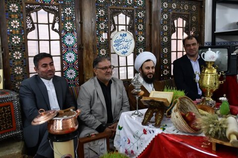 تصاویر/ بازدیدهای عیدانه امام جمعه خوی در دومین روز از عید نوروز