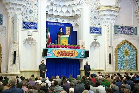 تصاویر/نماز جمعه شهرستان اردبیل