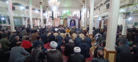 تصاویر/   آیین عبادی سیاسی نماز جمعه شهرستان ماکو